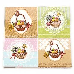 Stoc epuizat. Primeste notificare pe email cand produsul revine in stoc Șervețel 33x33 cm cu trei straturi -1 buc