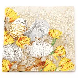 Napkin for Decoupage Decoration33x33 cm three-layer -1 piece