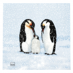 Not Available Online. You can also buy at EM ART stores and at 0884400631 Napkin HOME FASHION for decoupage33x33 cm three-layer Penguin Family -1 piece