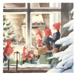 Not Available Online. You can also buy at EM ART stores and at 0884400631 Decoupage Napkin with 3 Layers HOME FASHION for Christmas Decoration / 33x33 cm - 1 piece