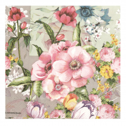 Decoupage napkin Ambiente 25x25 cm three-layer Meghan -1 piece