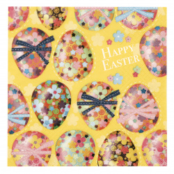 Салфетка ti-flair 33x33 см трипластова Multicoloured Easter Eggs -1 брой
