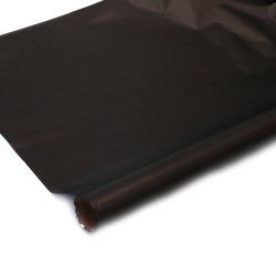 Matte aluminum foil, 70x200 cm, black color