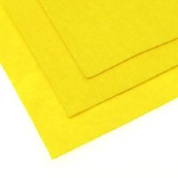 Yellow Felt, 1 mm, A4 20x30 cm - 1 piece