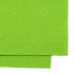 Pâslă 1,5 mm A4 20x30 cm culoare verde deschis -1 bucată