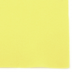 Φύλλο τσόχας μαλακό 1 mm A4 20x30 cm κίτρινο -1 τεμάχιο