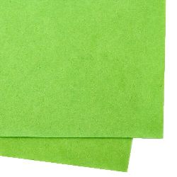 Φύλλο τσόχας 1 mm A4 20x30 cm πράσινο ανοιχτό -1 τεμάχιο