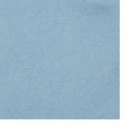 Soft Felt Fabric Sheet DIY Craftwork Decoration 2 mm A4 20x30 cm color blue pale -1 piece