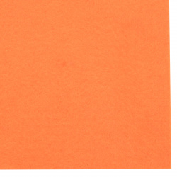 Pâslă moale 2 mm A4 20x30 cm culoare portocaliu -1 bucată