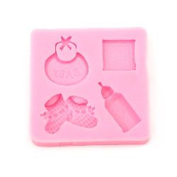Silicone Mold Baby, 73x73x114 mm