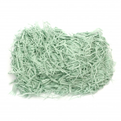 Хартиена трева цвят мента - 50 грама