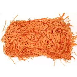 Хартиена трева цвят оранжев - 50 грама