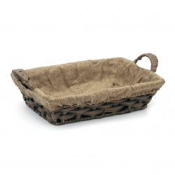 Not Available Online. You can also buy at EM ART stores and at 0884400631 Knitted basket with handles and textile inside 360x80 mm beige color
