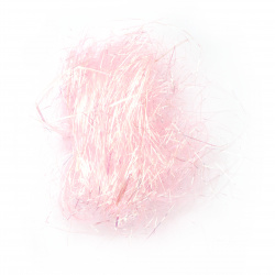 Ангелска коса розова светла дъга ~10 грама