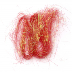 Μαλλιά αγγέλου κόκκινο rainbow -10 γραμμάρια