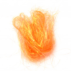 Ангелска коса оранжев електрик дъга ~10 грама