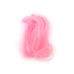 Twisted Angel Hair, Pink Rainbow ~ 10 grams