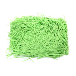 Paper grass, color pale green - 50 grams