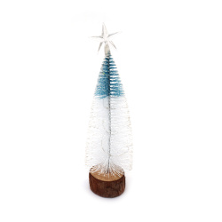 Decorative Luminous Christmas Tree with Star and Stand, 70x240 mm 