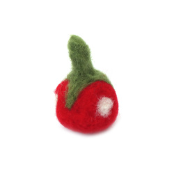 Handmade Felted Wool Figurine 40x20 mm