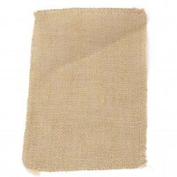 Burlap Base for Application DIY Crafts Decorations, Embroidery 16x25 cm