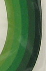 Χάρτινες λωρίδες κουίλινγκ (χαρτί 130 g) 4 mm / 35 cm - 5 χρώματα πράσινο εύρος -100 τεμ
