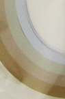Ленти за квилинг (хартия 130 гр) 4 мм/ 35 см - 5 цвята светла гама -100 бр