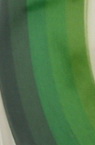 Ленти за квилинг (хартия 130 гр) 4 мм/ 50см - 5 цвята зелена гама -100 бр