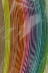 Quilling strips (130 g paper) 6 mm / 50 cm -10 pastel colors - 100 pcs