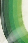 Benzi Quilling (130 g hartie) 6 mm / 35 cm - 5 culori gama verde -100 buc