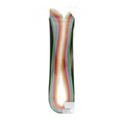 Benzi Quilling (hartie 90 g) 6 mm / 50 cm -8 culori intense - 200 buc