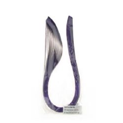 Quilling Pearl Paper Strips (paper 120 g) 6 mm / 35 cm Fabriano, Purple Rain, purple -50 pcs