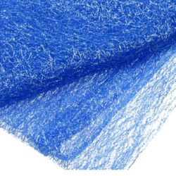 Spider Web Net with Silver Thread Cheap DIY Crafts Party Halloween 80x170 cm blue
