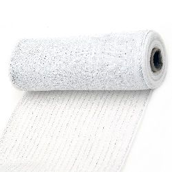 Not Available Online. You can also buy at EM ART stores and at 0884400631 Decoration net 260 mm white silver -9 meters