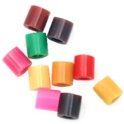 Not Available Online. You can also buy at EM ART stores and at 0884400631 Acylic Mosaic beads, figurines and bracelets 5x5 mm hole 3 mm thick 10 colors in box ~ 900 pieces