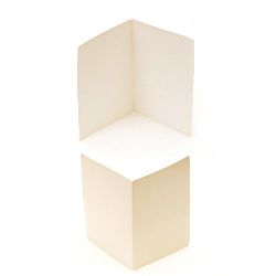 Основа за картичка 15.2x21 см цвят бял ЛУКС