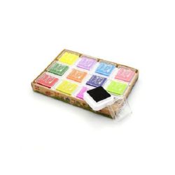 Тампон с пигментно мастило 25x25 мм АСОРТЕ цветове