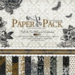 Designer paper set for scrapbooking 12 inch (30.5x30.5 cm) 12 designs x 2 sheets and 3 punched sheets