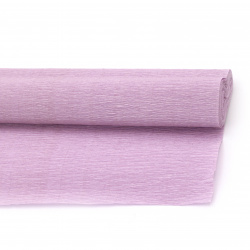 Crepe Paper Fold Light Purple 50x230 cm 