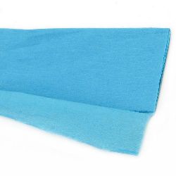 DIY Crepe paper fine 50x100 cm blue light