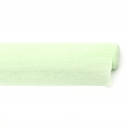 Crepe Paper, 50x230 cm, Mint Green