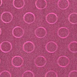 Wrapping Paper, 700x500 mm, Double-Sided, Silver Mixed Color with Circles