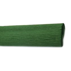 Crepe paper, 50x230 cm, forest green