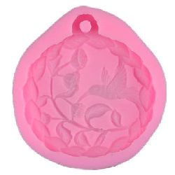 Silicone mold - 97 x 87 x 17 mm