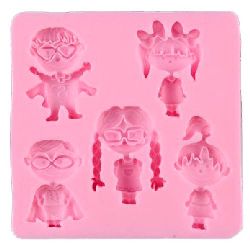 Silicone mold - 70 x 70 x 10 mm