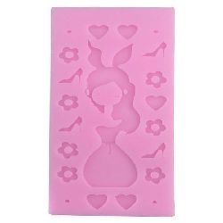 Silicone mold / shape / 183x90x5 mm girl