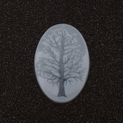 Silicone Mold/Shape, 85x58x8 mm, Tree