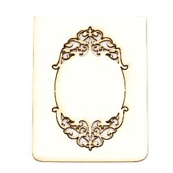 Ταμπέλα χαρτόνι Chipboard 6x3,3 cm