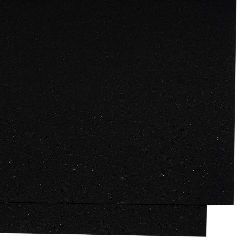 Χαρτόνι περλέ διπλής όψης 250 gr / m2 με εφέ χρυσόσκονης A4 (297x210 mm) μαύρο-1 κομμάτι