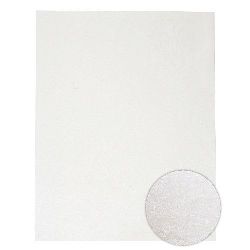 Χαρτόνι περλέ μονής όψης με μοτίβο 240 g / m2 A4 (21x 29,7 cm) λευκό -1 φύλλο